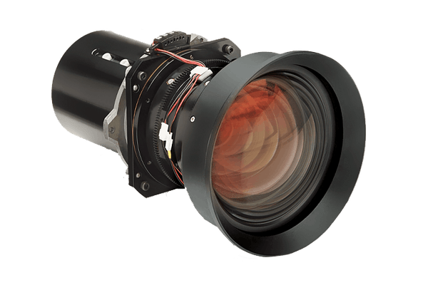 Christie 1.50-2.0:1 zoom lens - HS This lens has a 2.12-2.83:1 throw ratio when used on a 4K7-HS or 4K10-HS CHRISTIE