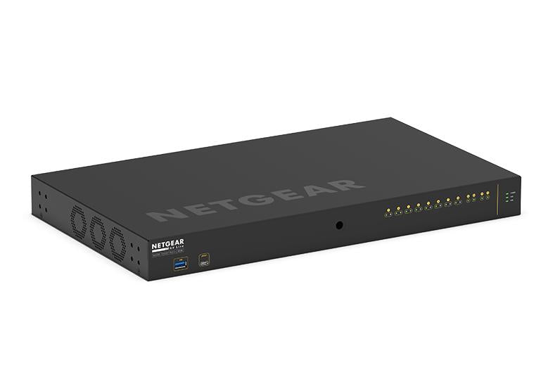 NETGEAR GSM4212UX-100NAS - M4250-10G2XF-POE++ 8X1G UTRA90 POE++ 802.3BT 720W 2X1G AND 2XSFP+ MANAGED SWITCH (GSM4212UX) NETGEAR