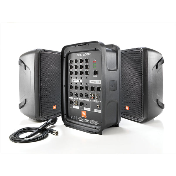 8" Packaged PA System With 8-channel Integrated Mixer JBL
