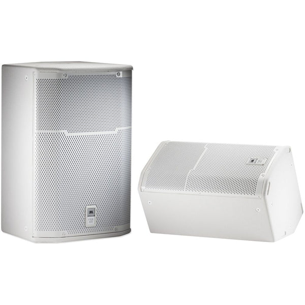 12" Two-Way White Utilitly/Stage Monitor Loudspeaker System JBL